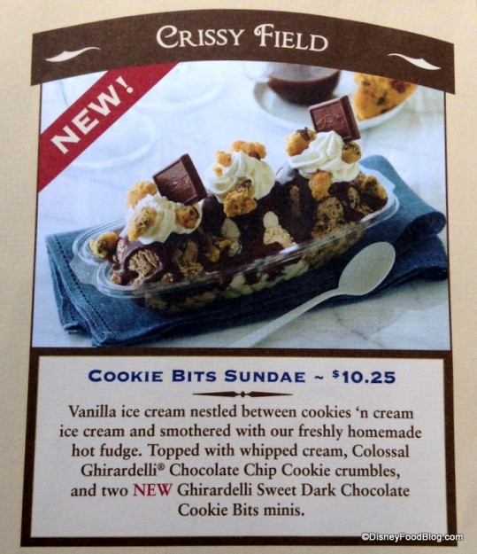 Cookie Bits Sundae