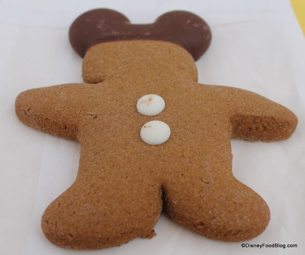 Gingerbread Mickey Cookie