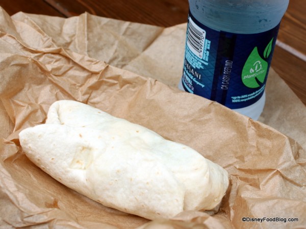 Hot Breakfast Wrap -- The Big Reveal