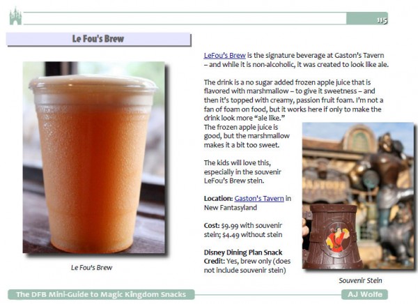 Le Fou's Brew Sample Page