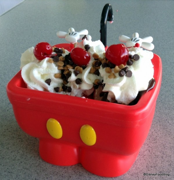 Mickey Kitchen Sink Sundae