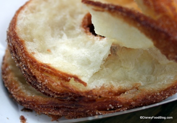 cronut pastry close up