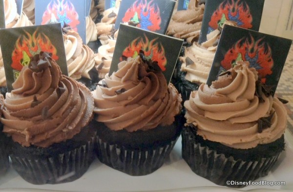 Chocolate Disney Side cupcakes
