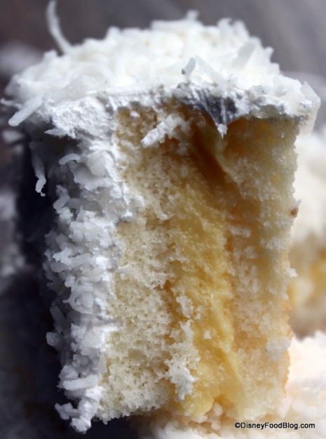 Coconut Cake -- Cross Section