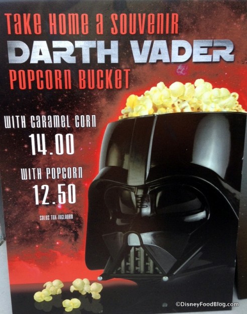 Darth Vader Popcorn description