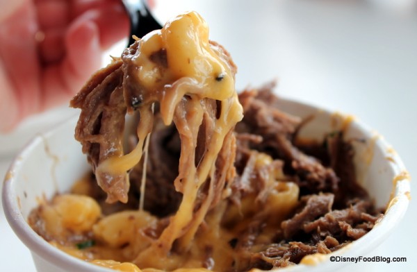 Pot Roast and Macaroni together