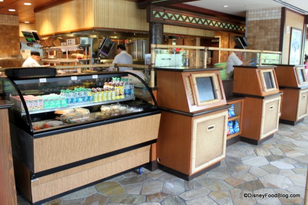 Ordering Kiosks and Grab and Go