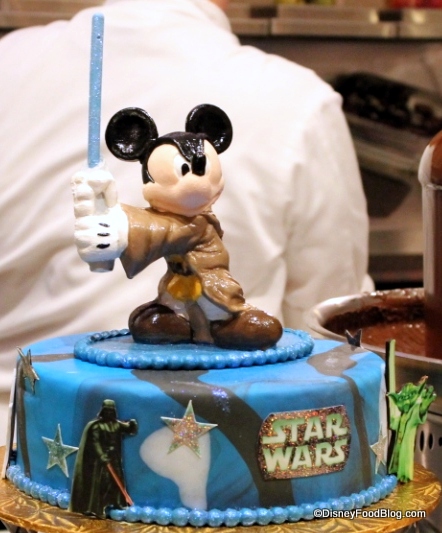 Jedi Mickey Cake