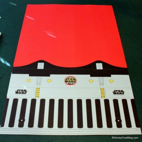 Star Wars Character Meal Red Light Saber