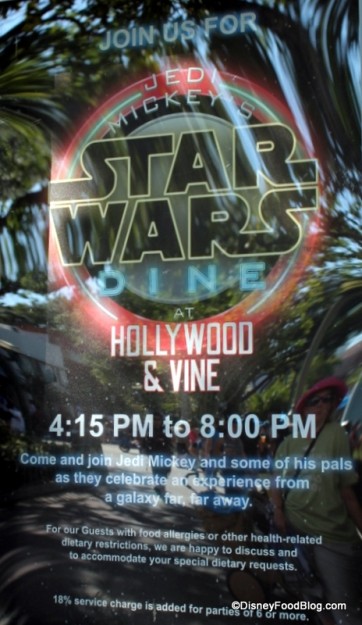 Jedi Mickey's Star Wars Dine