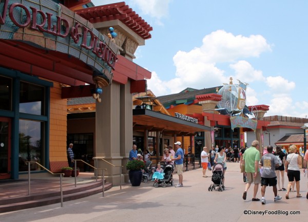 Marketplace Starbucks at World of Disney