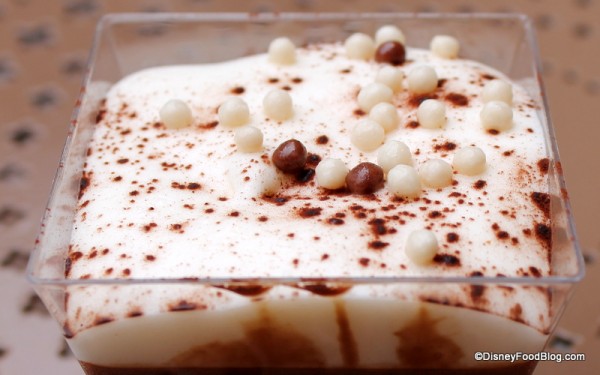 Top layer of the Cafe Liegeois