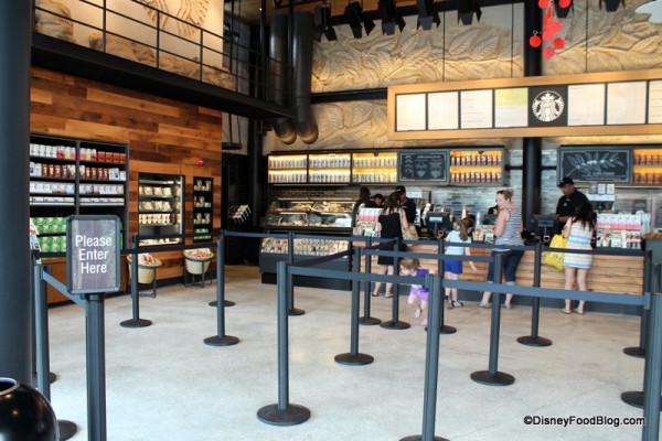 Queue for the ordering counter