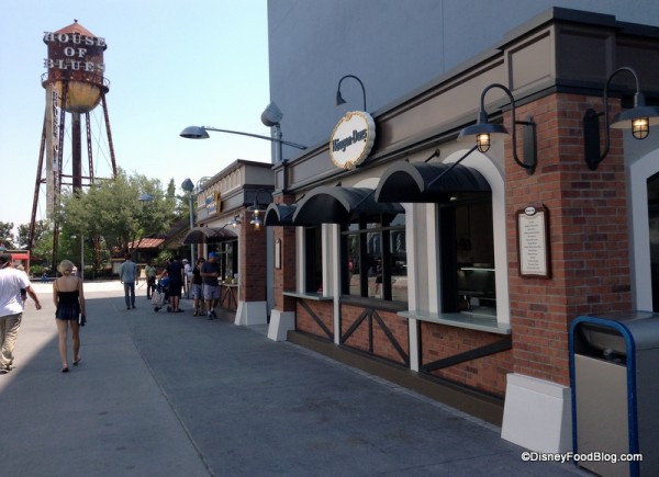 Wetzels Pretzels and Haagen Dazs