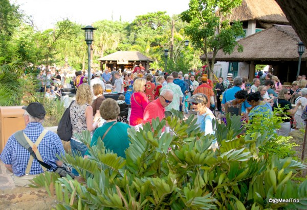 Crowds Swelling at Theater District