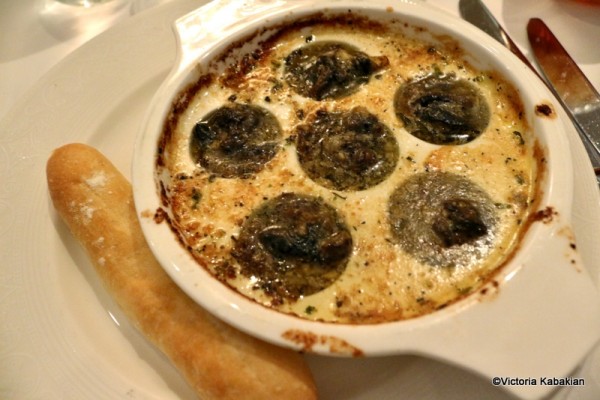 Escargots Gratinee