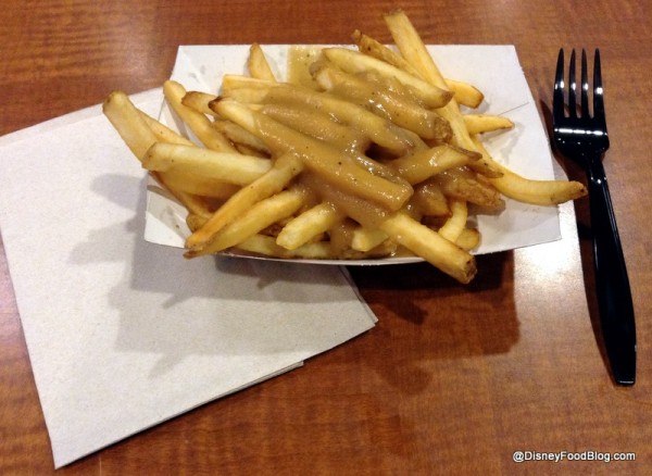 Gravy Fries and accompanying tools