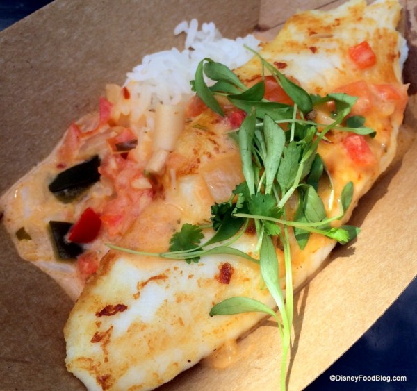 Moqueca de Pescado Regal Springs Premium Tilapia with Coconut Lime Sauce and Steamed Rice