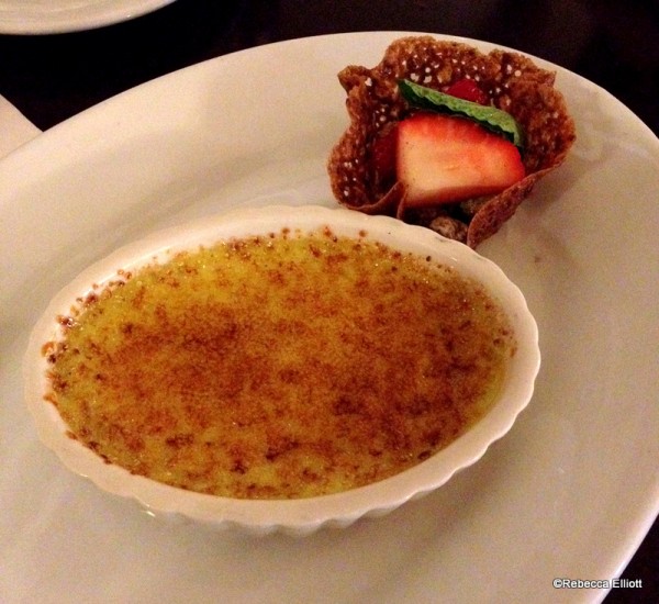 Pistachio Crème Brulee