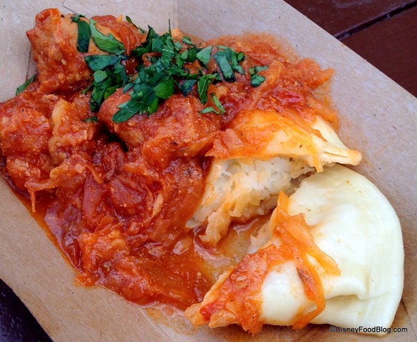 Inside Sauerkraut Pierogi