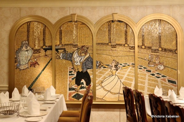 Beauty and the Beast mosaic