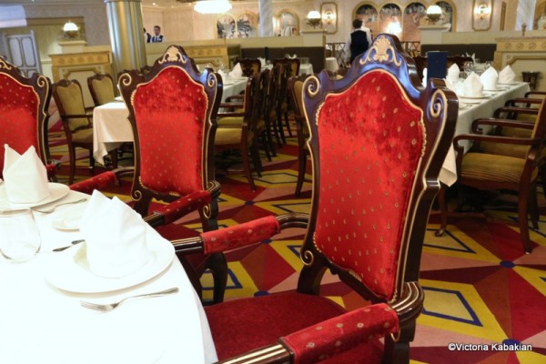 The lovely red chairs