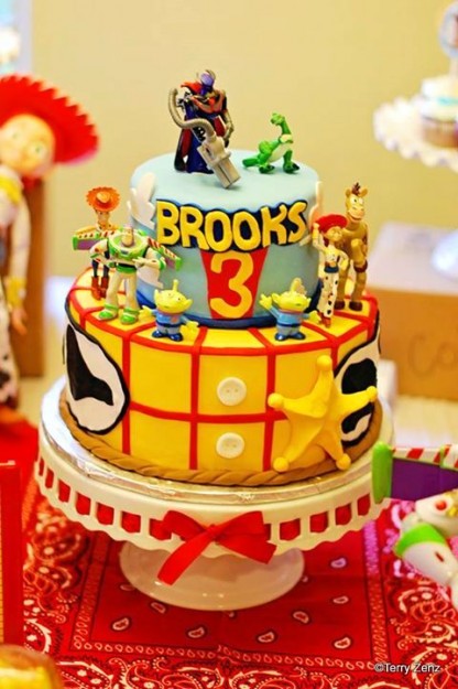 Toy Story Birthday Cake