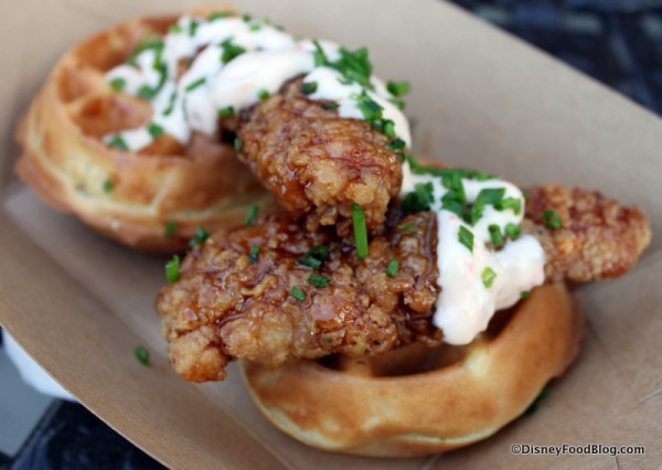 Fantasy Fare Chicken and Waffles