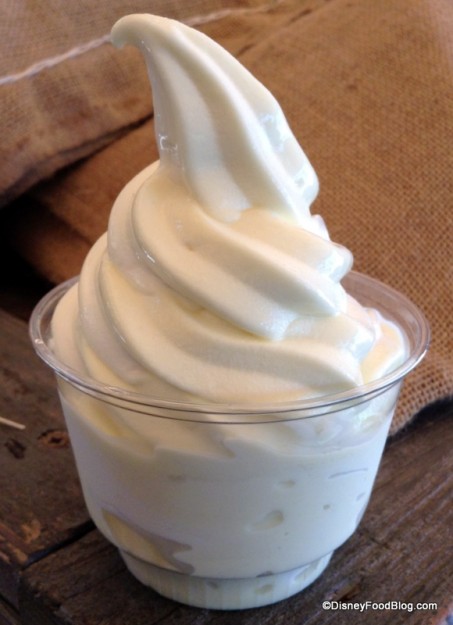Pineapple Coconut Swirl Frozen Yogurt