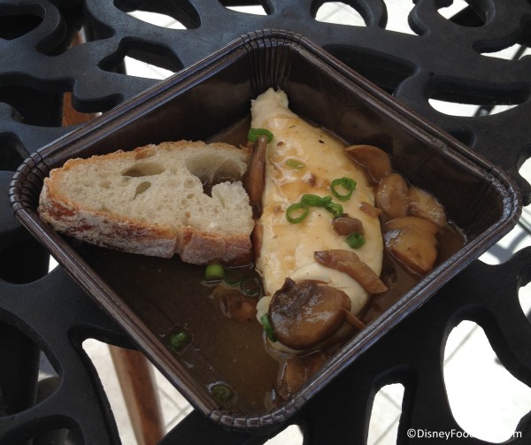 Filetto di pollo, con funghi al marsala