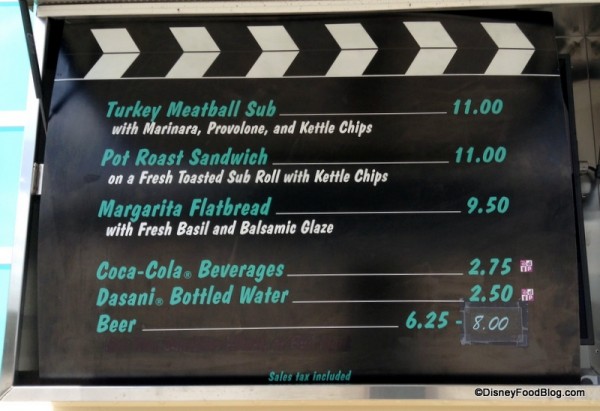 Superstar Catering Food Truck Menu changed earlier this summer