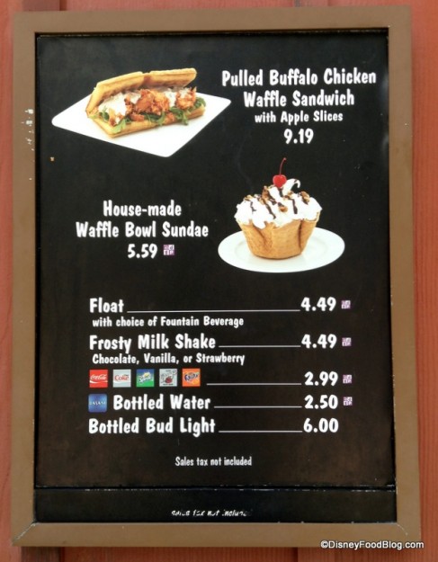 Trilo-Bites Seasonal Menu