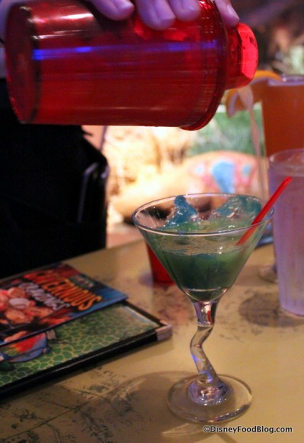 Cotton-Tini in the Glass