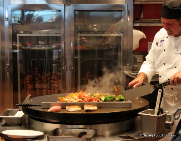 Stir Fry Station -- Always Entertaining!