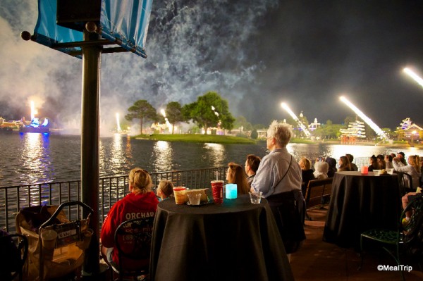 View of Illuminations for Snack Attack -- Super Close to the Action!