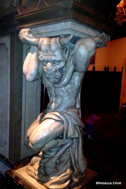 This Guy’s Got a Tough Gig – Holding Up the Castle