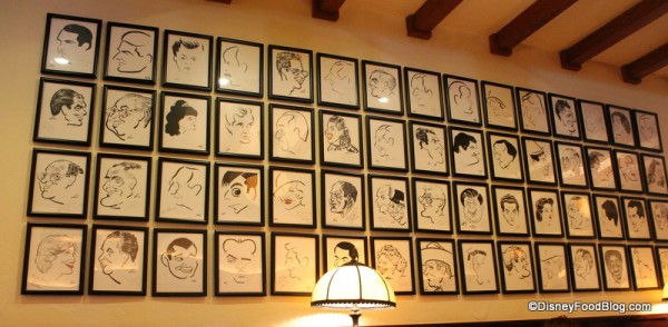 Brown Derby caricatures