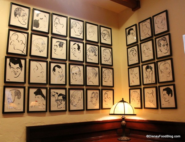 Brown Derby caricatures