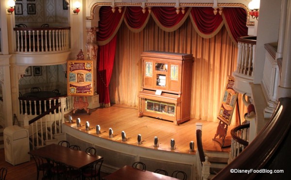 The Diamond Horseshoe stage