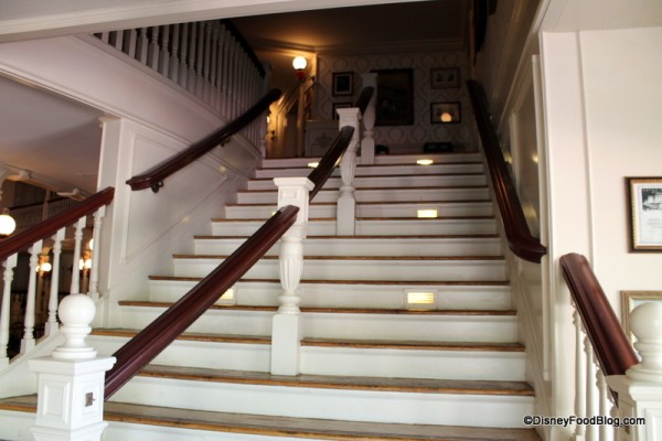 One of two stairwells