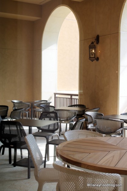 Ravello outdoor seating