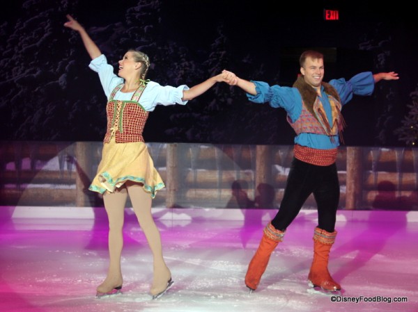 Performers at Frozen Funland Ice Rink
