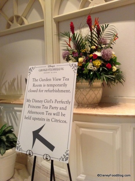 Garden View Team Room under refurbishment