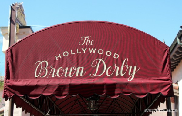 Brown Derby entrance