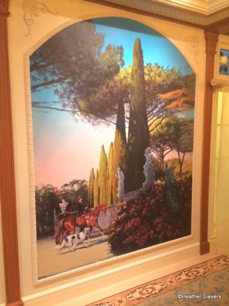 Club 33 Hallway Mural
