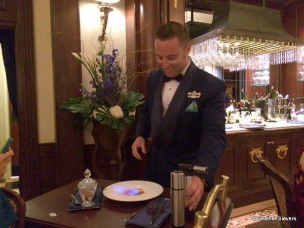 Table Side Creme Brulee Presentation