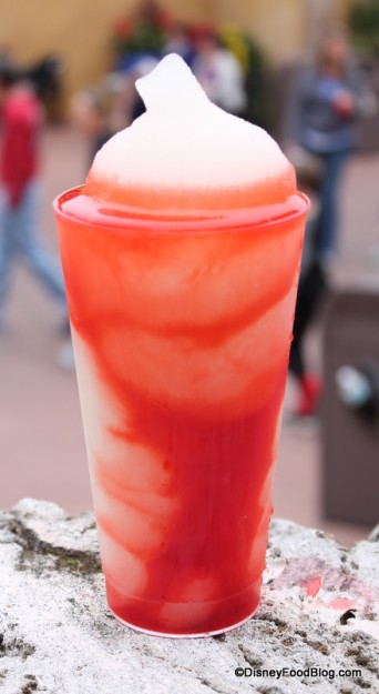 Pomegranate Lime Frozen Mojito