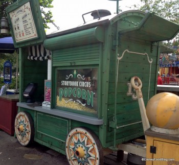 storybook circus popcorn