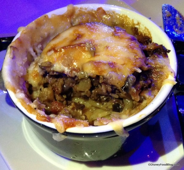 Inside Veggie Moussaka