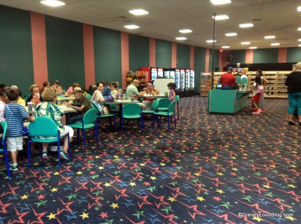 Temporary space seating